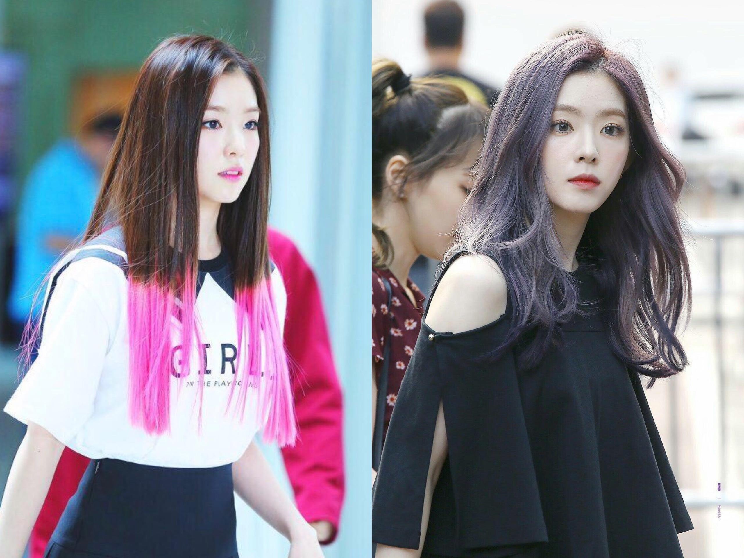 My nhan Red Velvet nhuom toc mau toc nao cung duoc khen xinh hinh anh