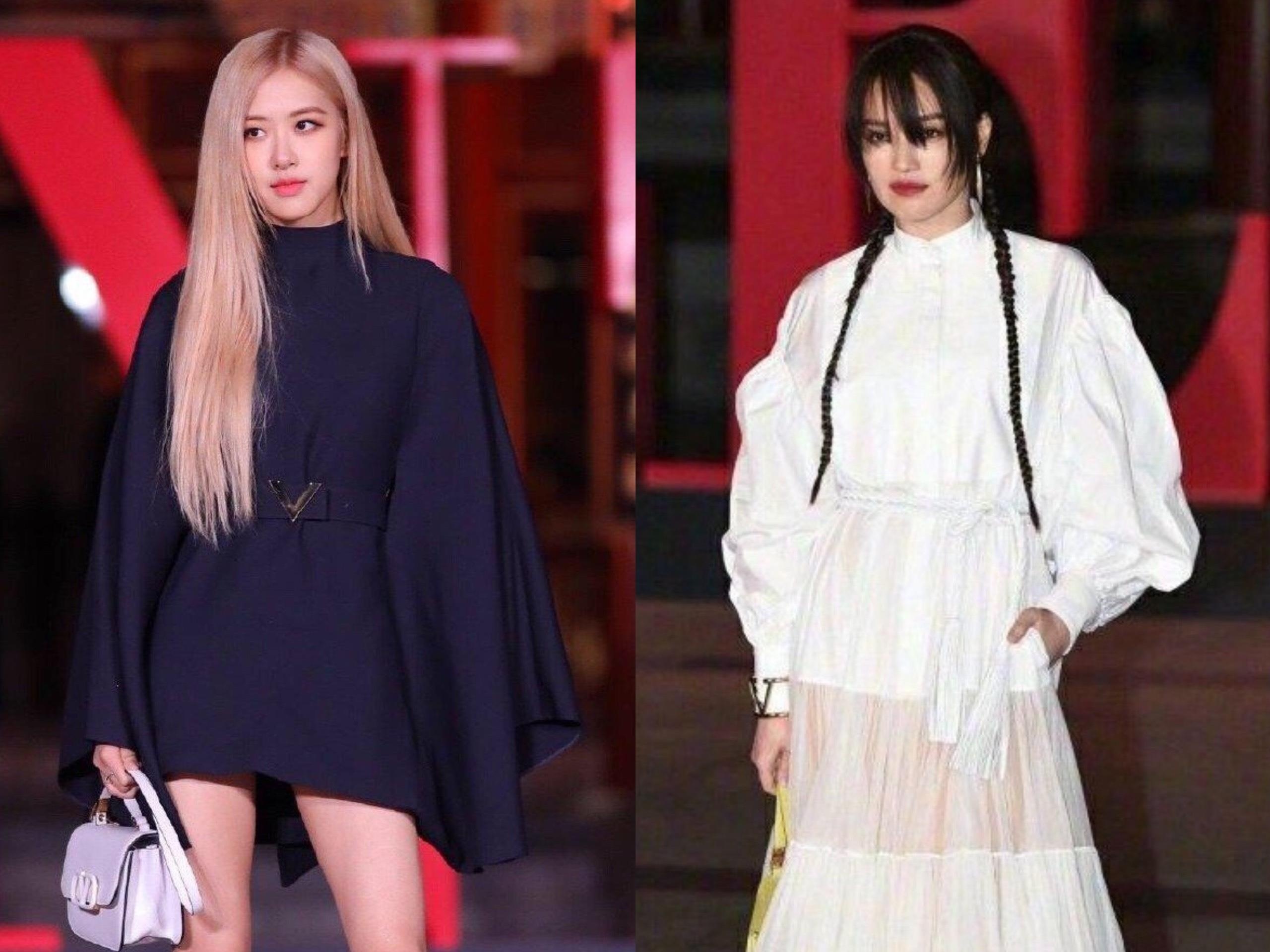 Rose thu hut trong dang vay la, Thu Ky bi che giong ma nu hinh anh