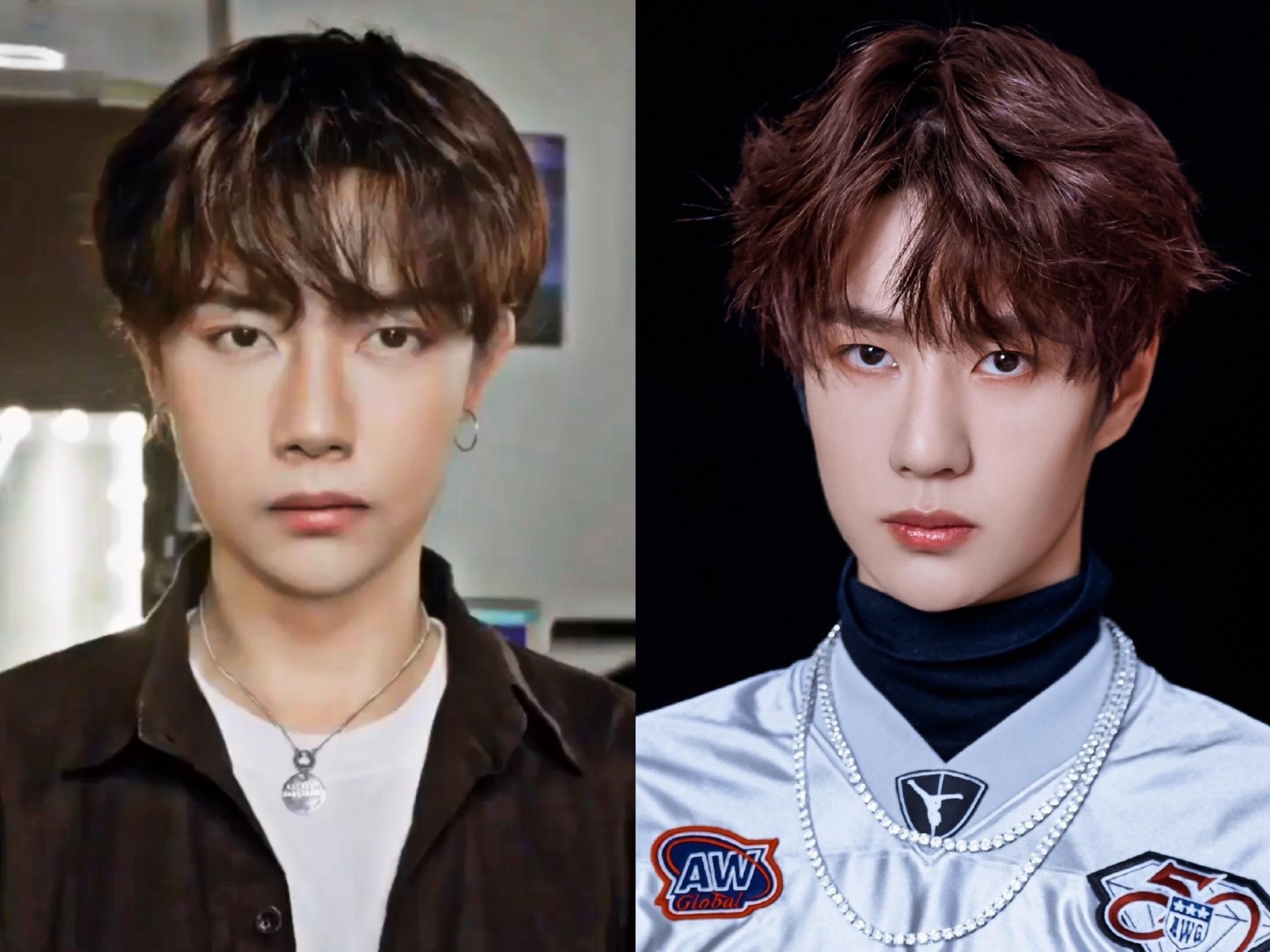 Co gai noi tieng nho trang diem giong het Tieu Chien, Vuong Nhat Bac hinh anh