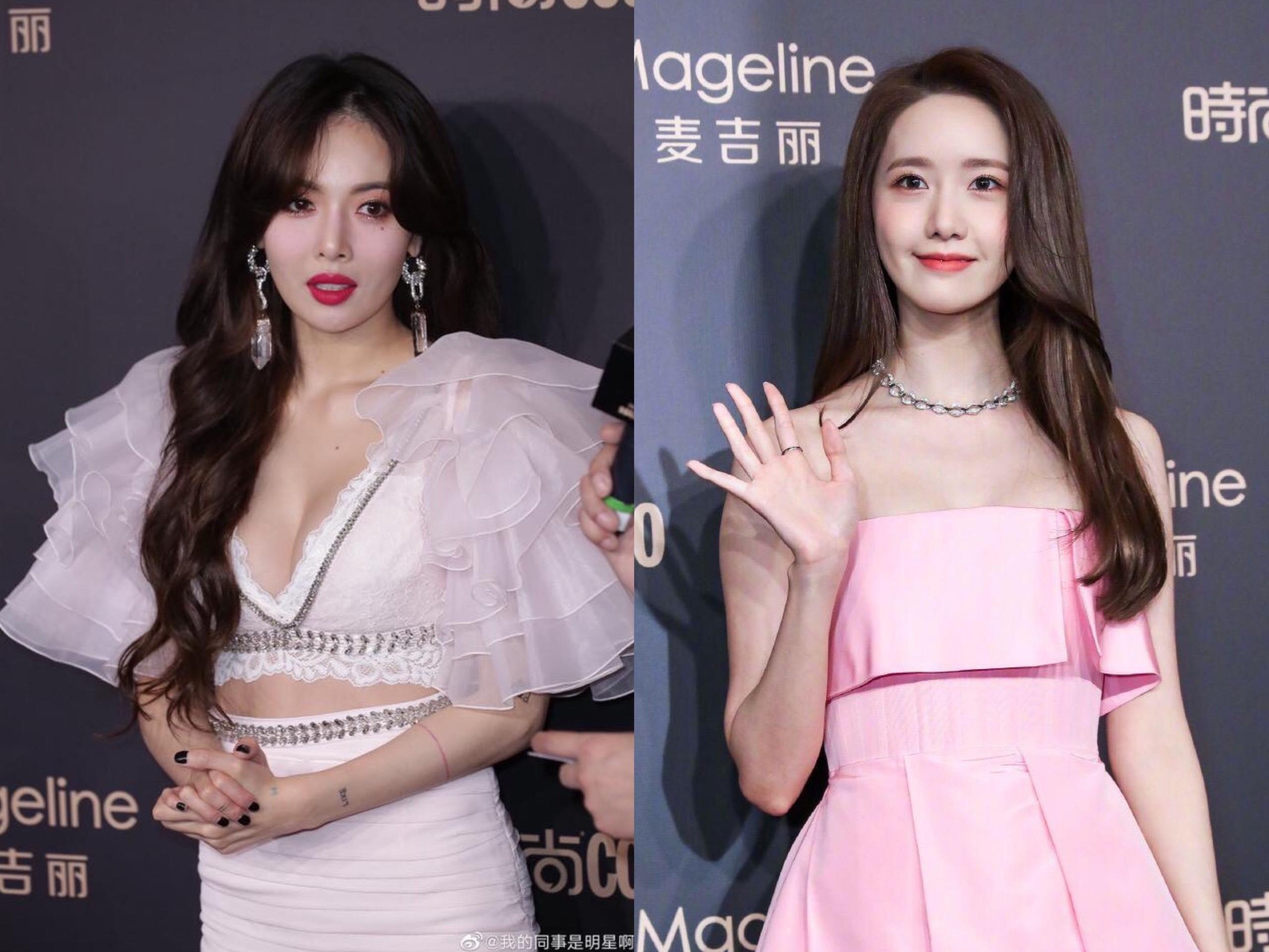 HyunA khoe nguc voi vay xe sau, do sac cung dan sao Hoa ngu hinh anh