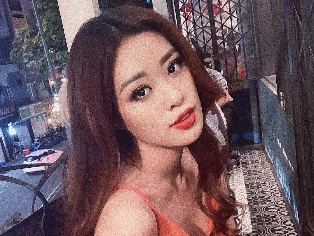 Hoa hau Khanh Van khoe voc dang chuan voi bikini hinh anh