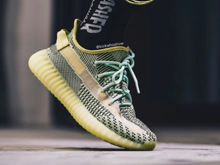 Giay Yeezy xanh la cay bong dung de mua, khong hot nhu ky vong hinh anh