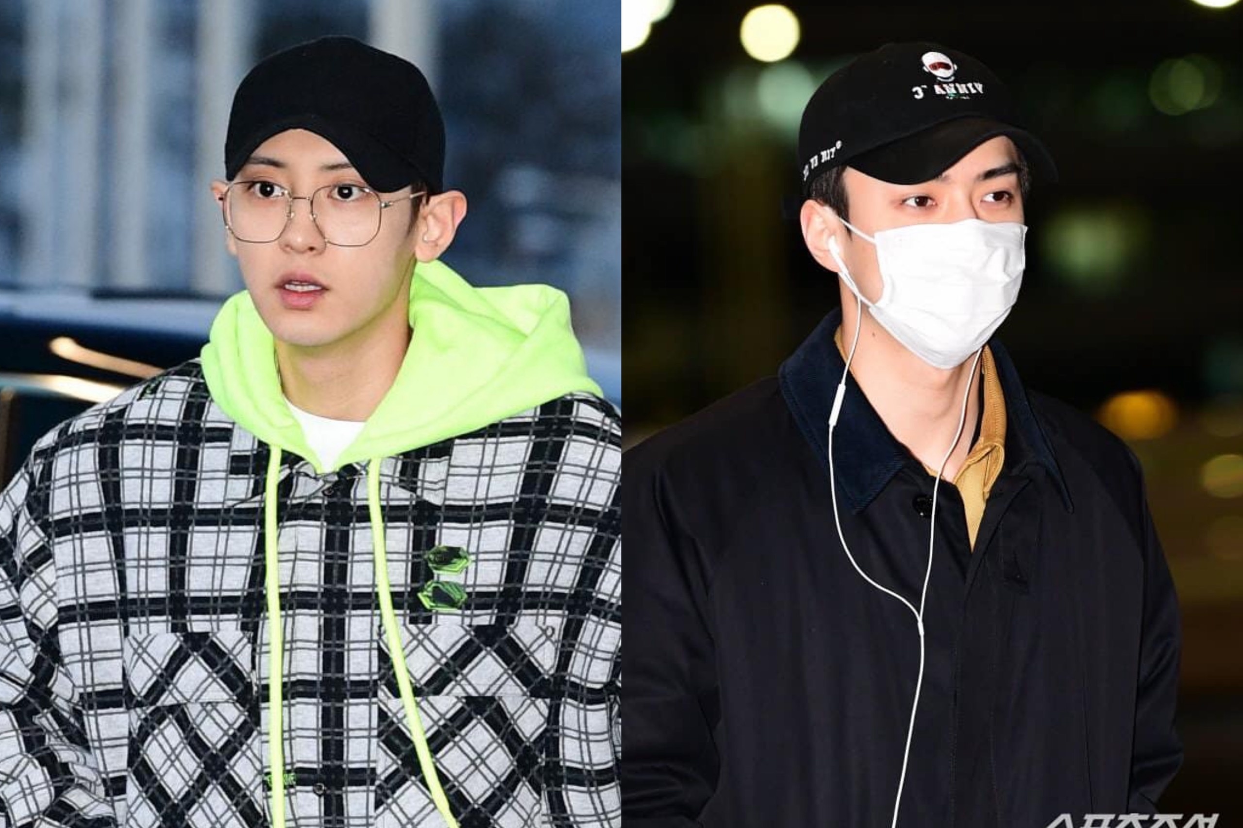 Chanyeol mac ao neon, Sehun dien ca cay den khi sang Viet Nam hinh anh