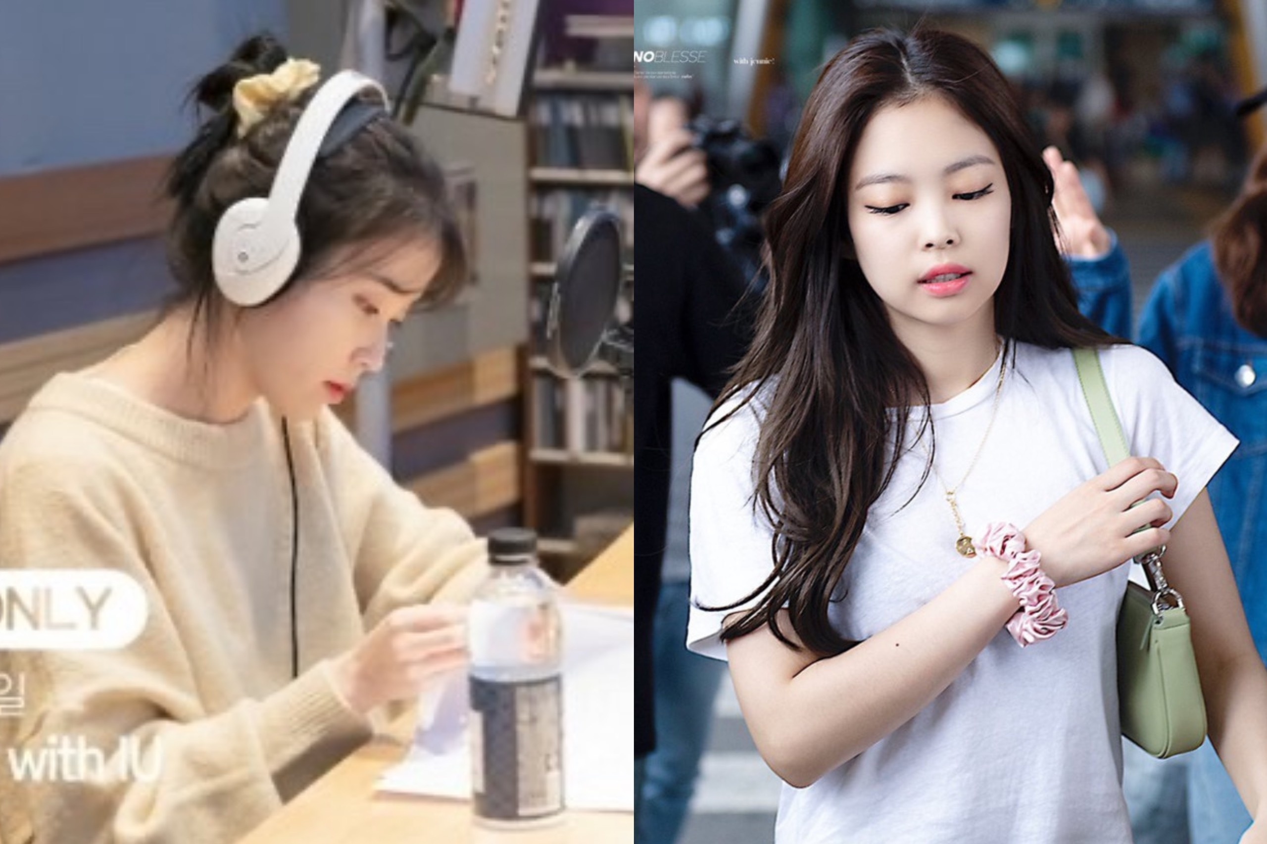 IU, Jennie va dan my nhan Han lang xe mot dung chun vai tu thoi cha me hinh anh