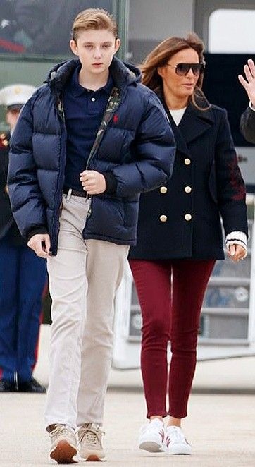 barron trump hay diện đồ đơn giản ảnh 6 barron trump hay dien do don gian anh 6