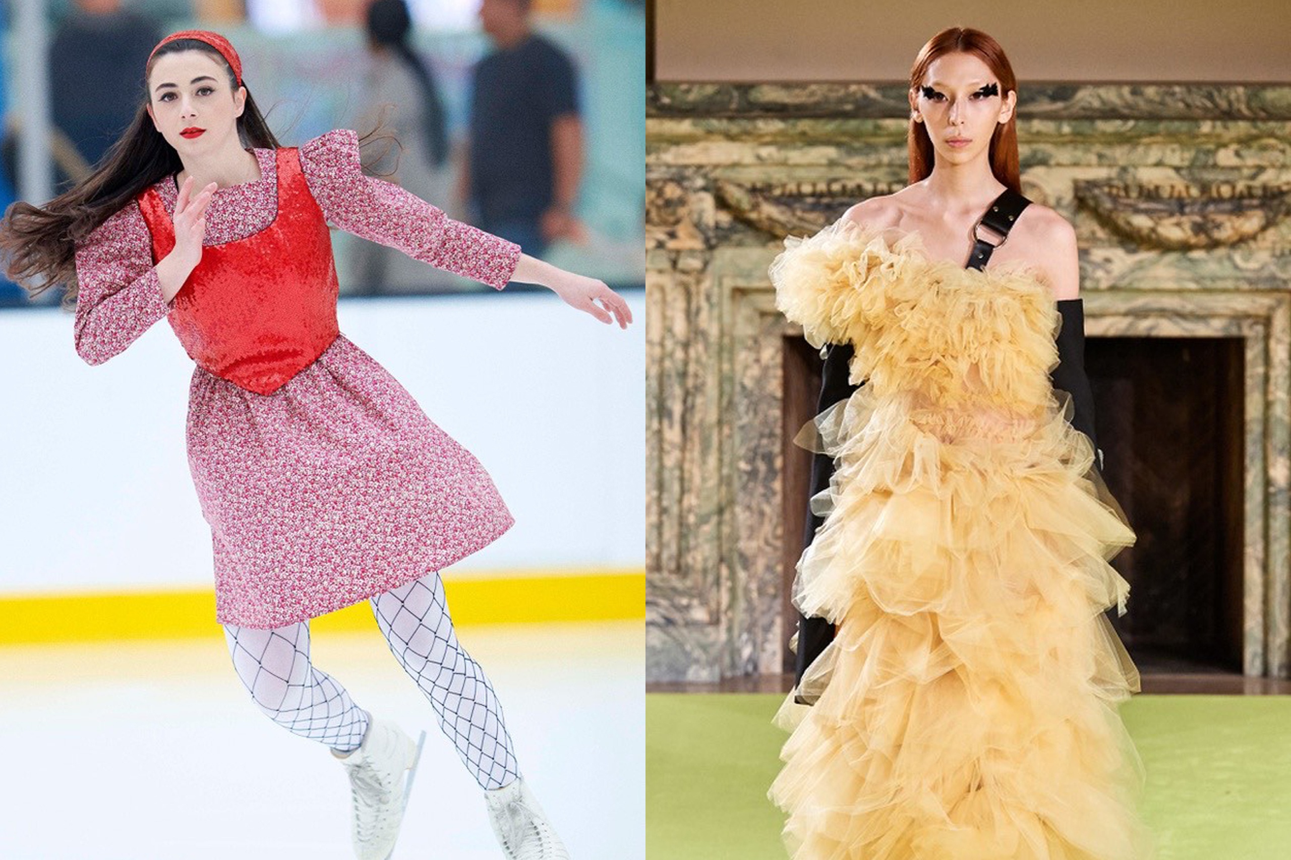 Dan mau truot bang, ke mat xech ky la tai New York Fashion Week hinh anh