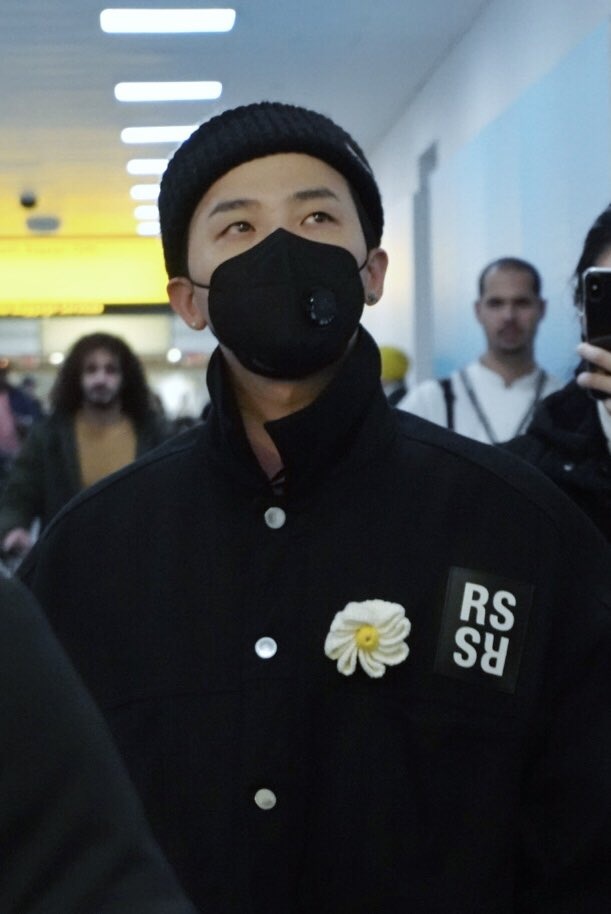 thoi trang san bay cua gdragon tai New York anh 1