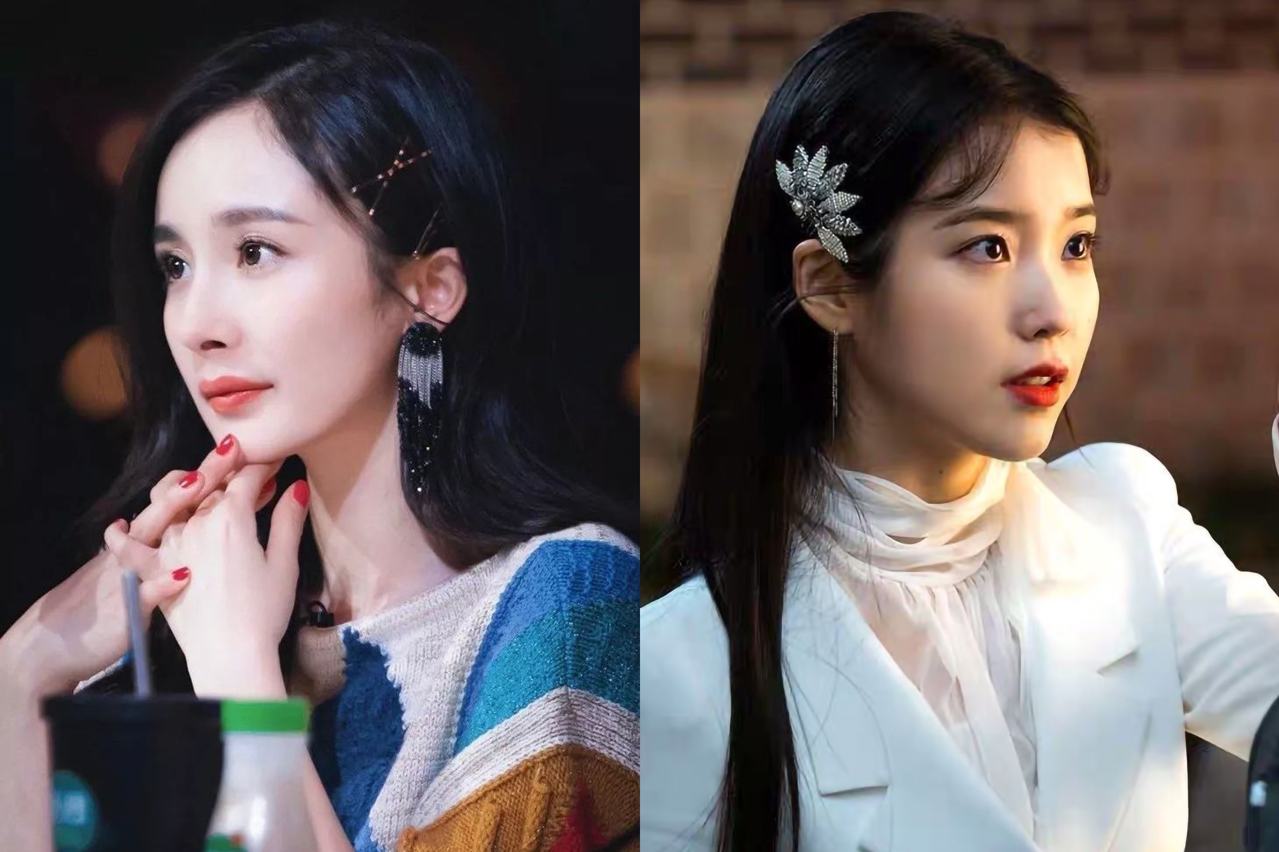 Duong Mich cung loat my nhan lang xe mau kep toc sang chanh hinh anh