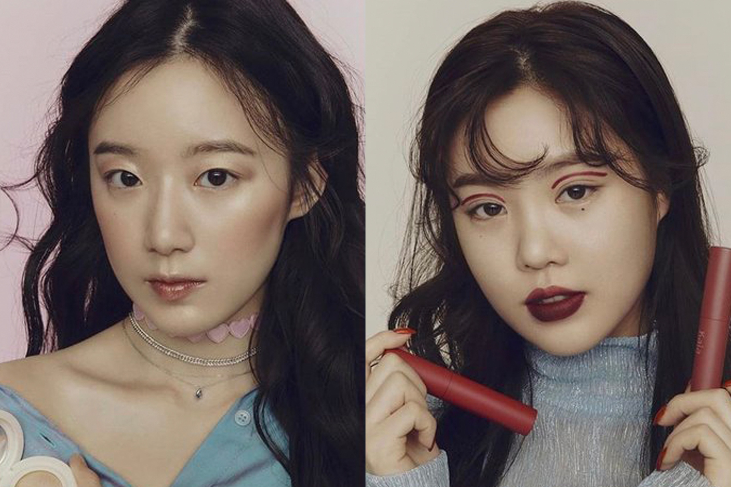 Nhom nu Han Quoc trong kem xinh sau man trang diem doc la hinh anh