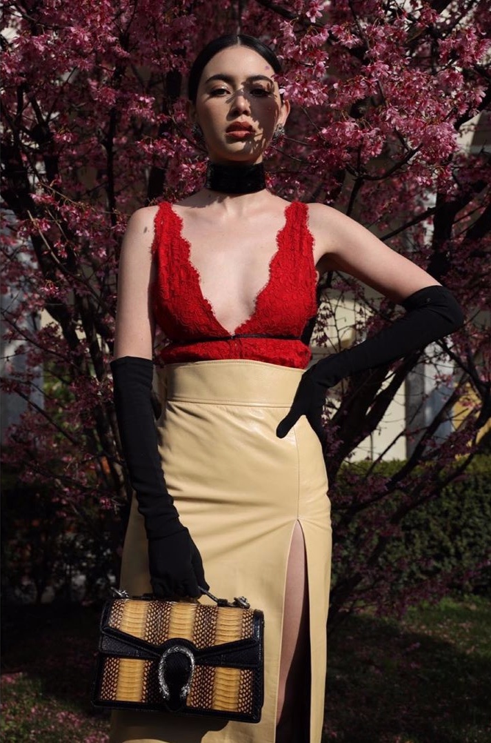 IU va Mai Davika du show gucci anh 4