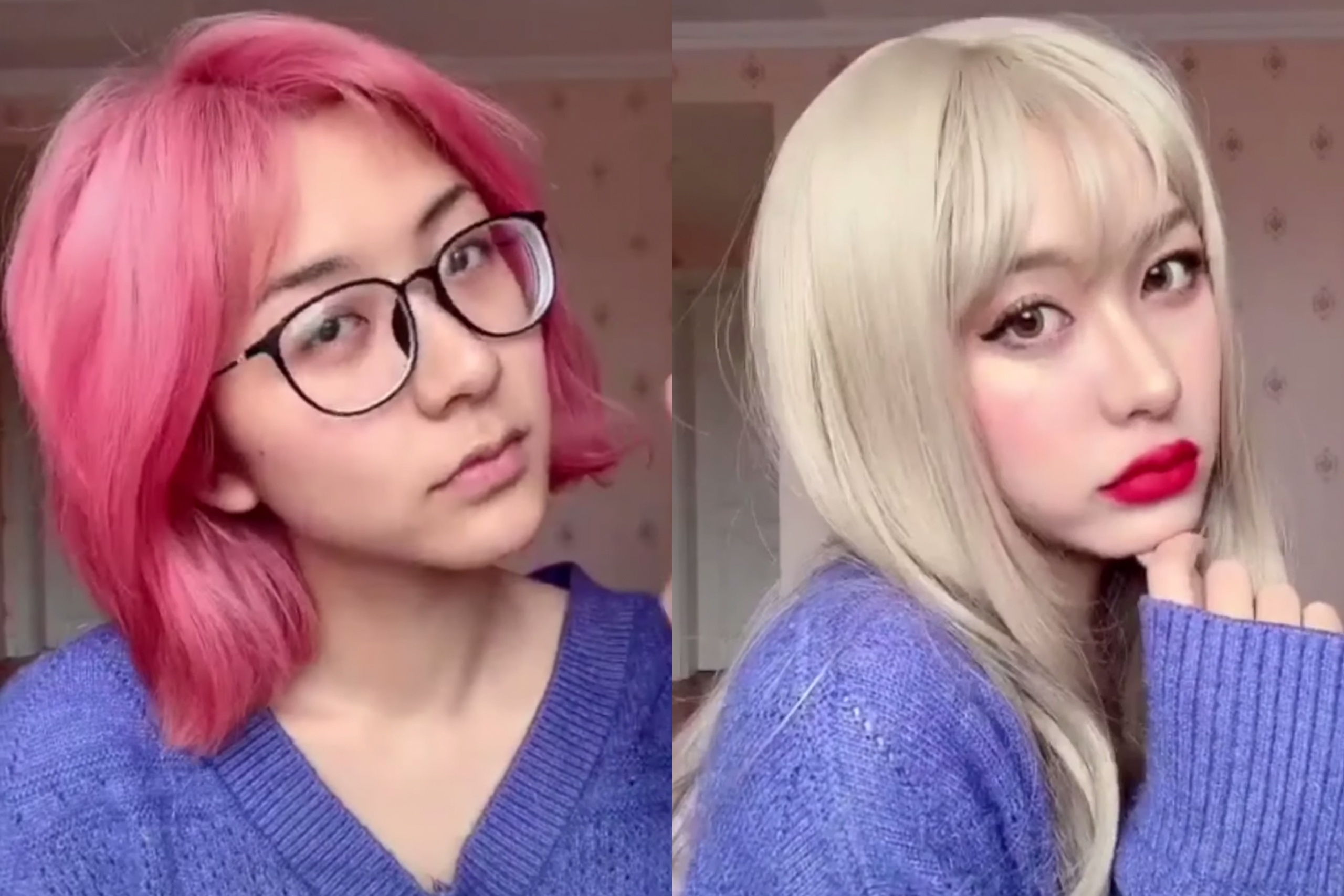 Hot girl Trung Quoc noi tieng nho tai trang diem voi tong mau kho hinh anh