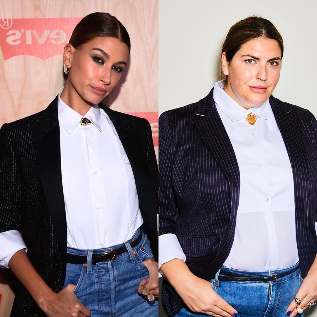 Co gai noi tieng khi phoi do giong sieu mau anh 2