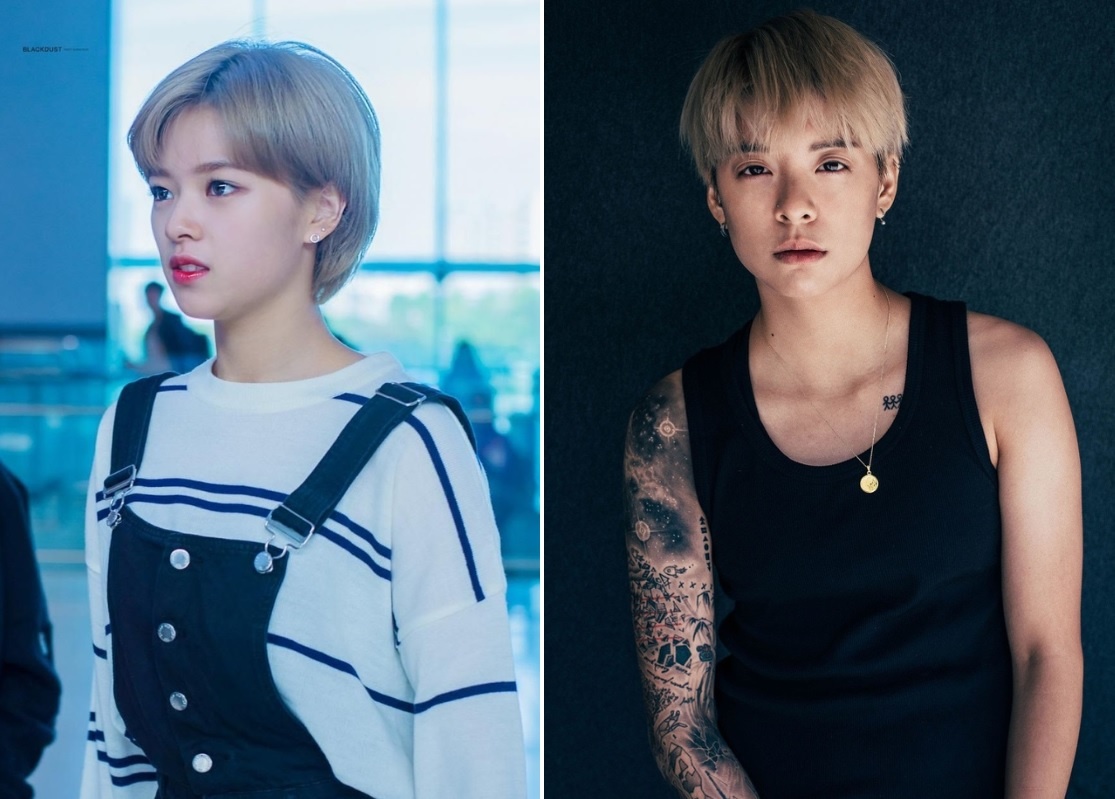 Jungyeon (TWICE) va dan sao nu Han trong chat ngau khi cat toc ngan hinh anh