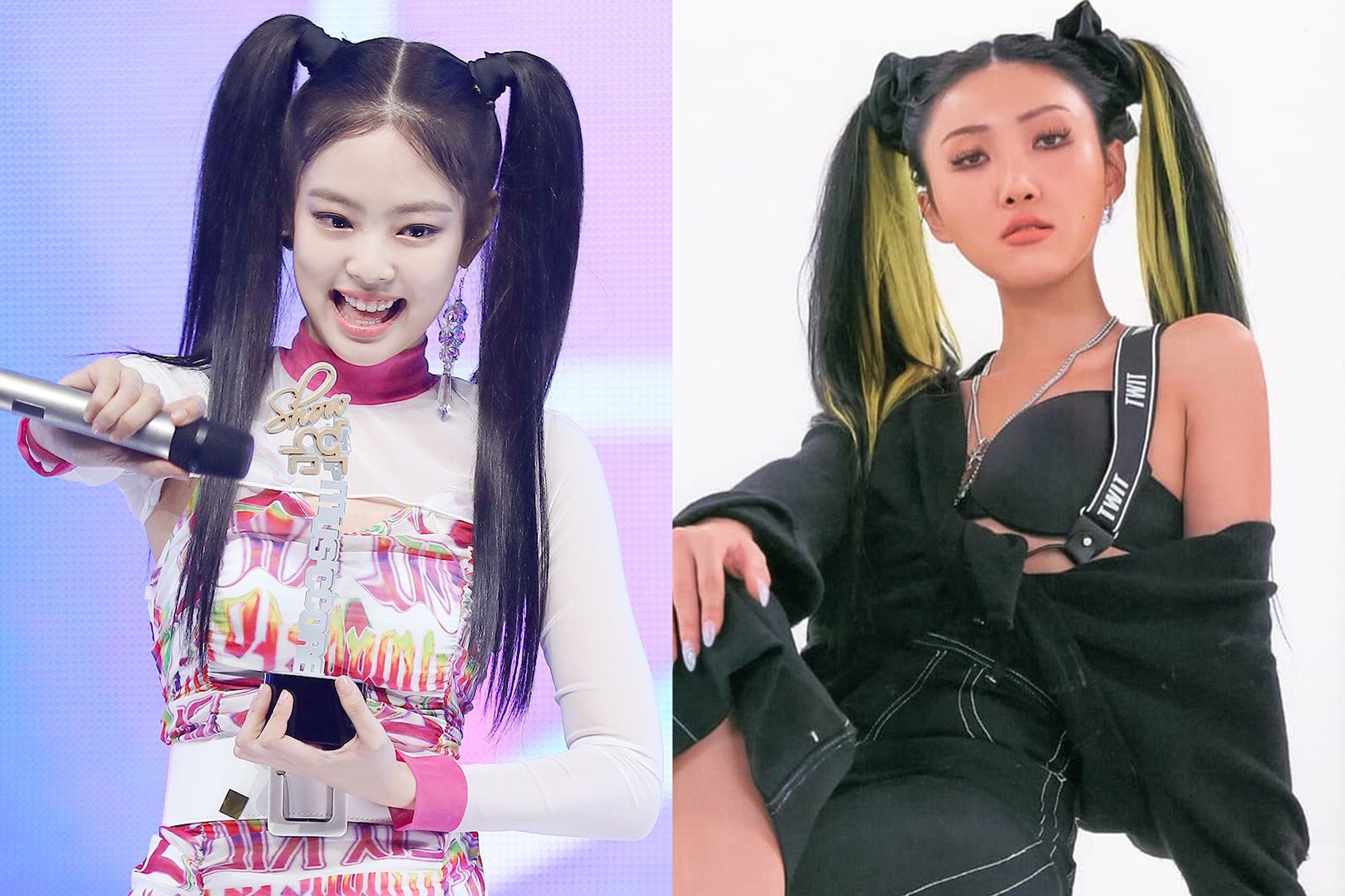 Jennie va dan my nhan Han trong khac biet khi buoc toc hai ben hinh anh