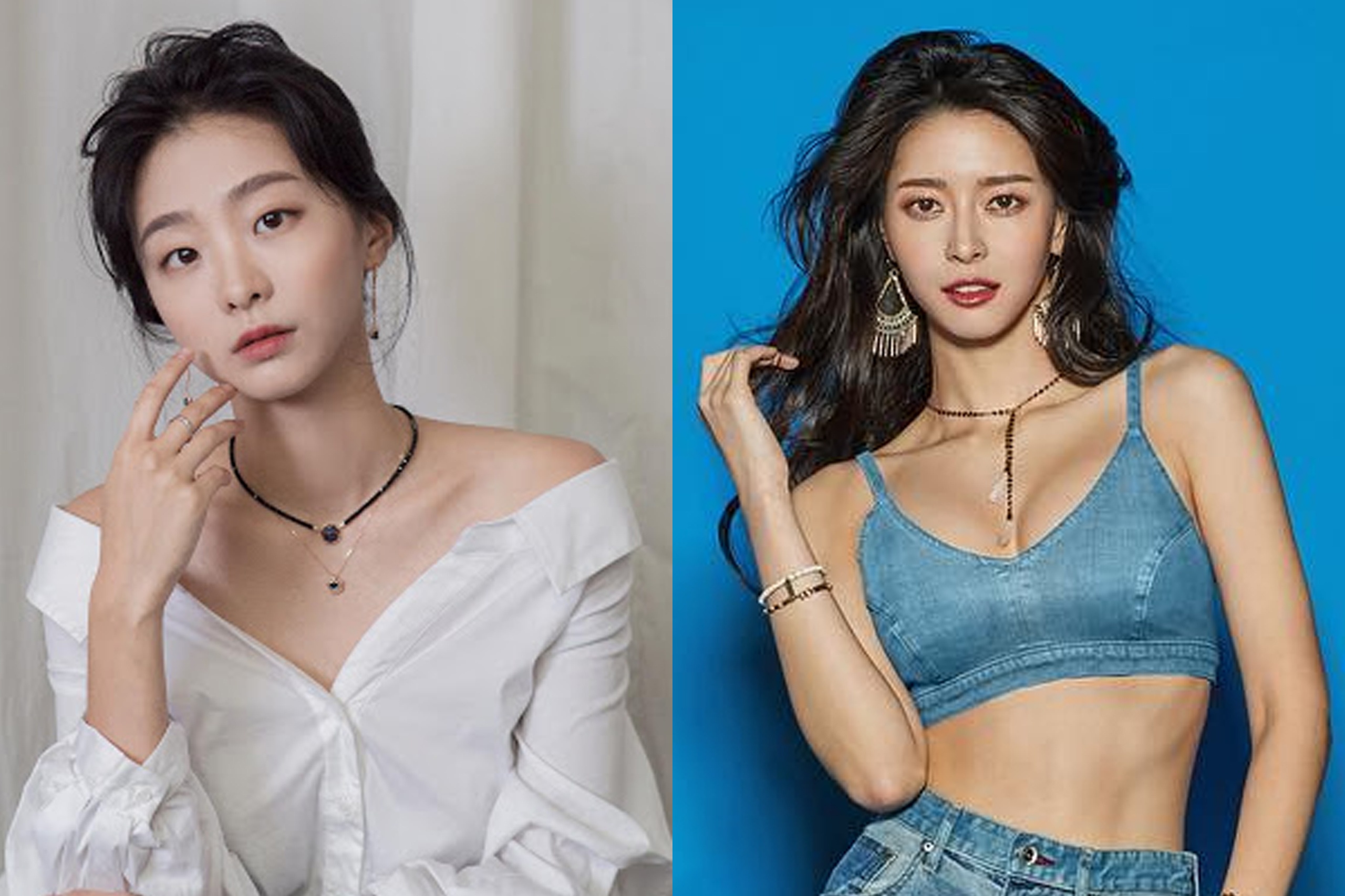 Kwon Nara, Kim Da Mi khoe dang trong vay ao goi cam hinh anh