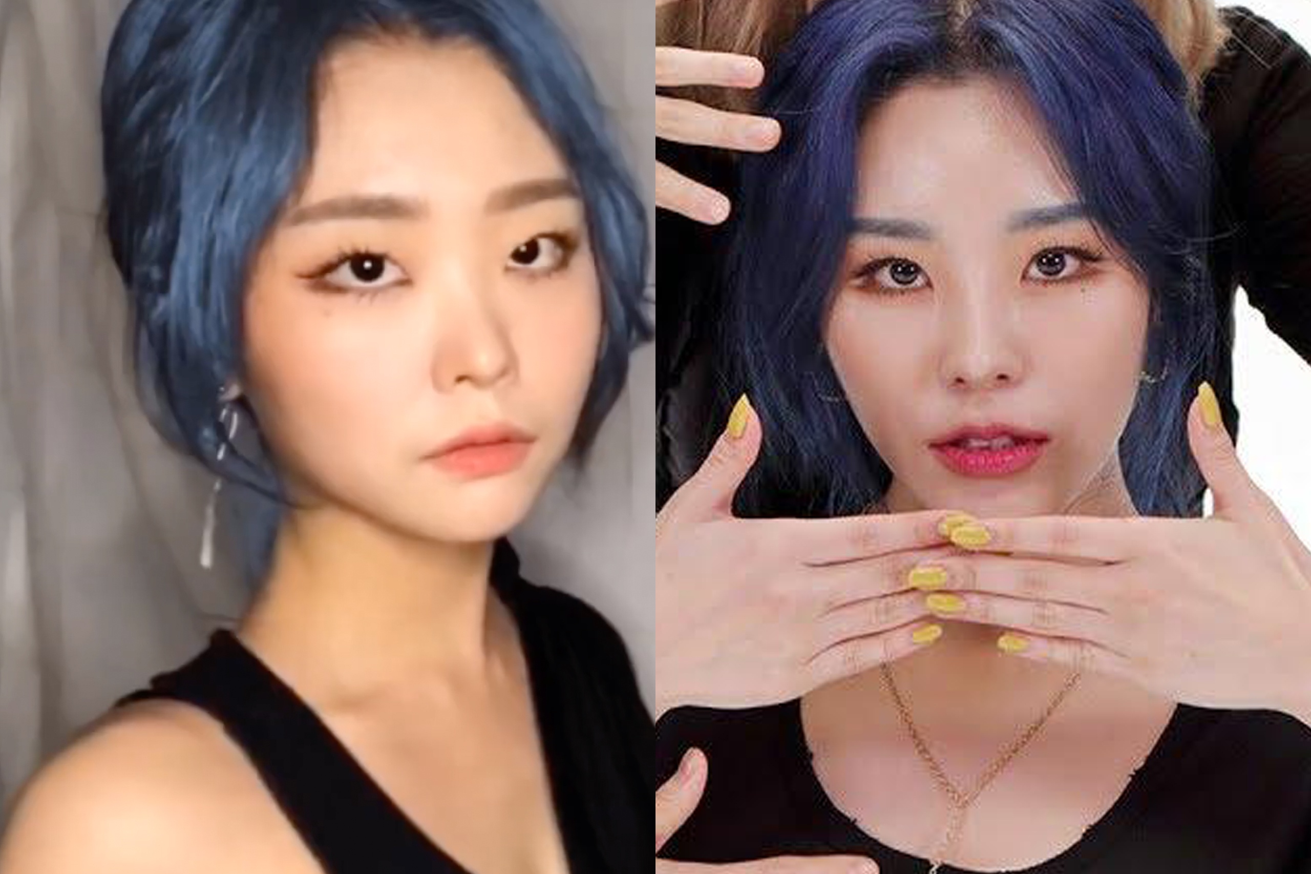 Co gai noi tieng nho trang diem giong than tuong Han Quoc hinh anh