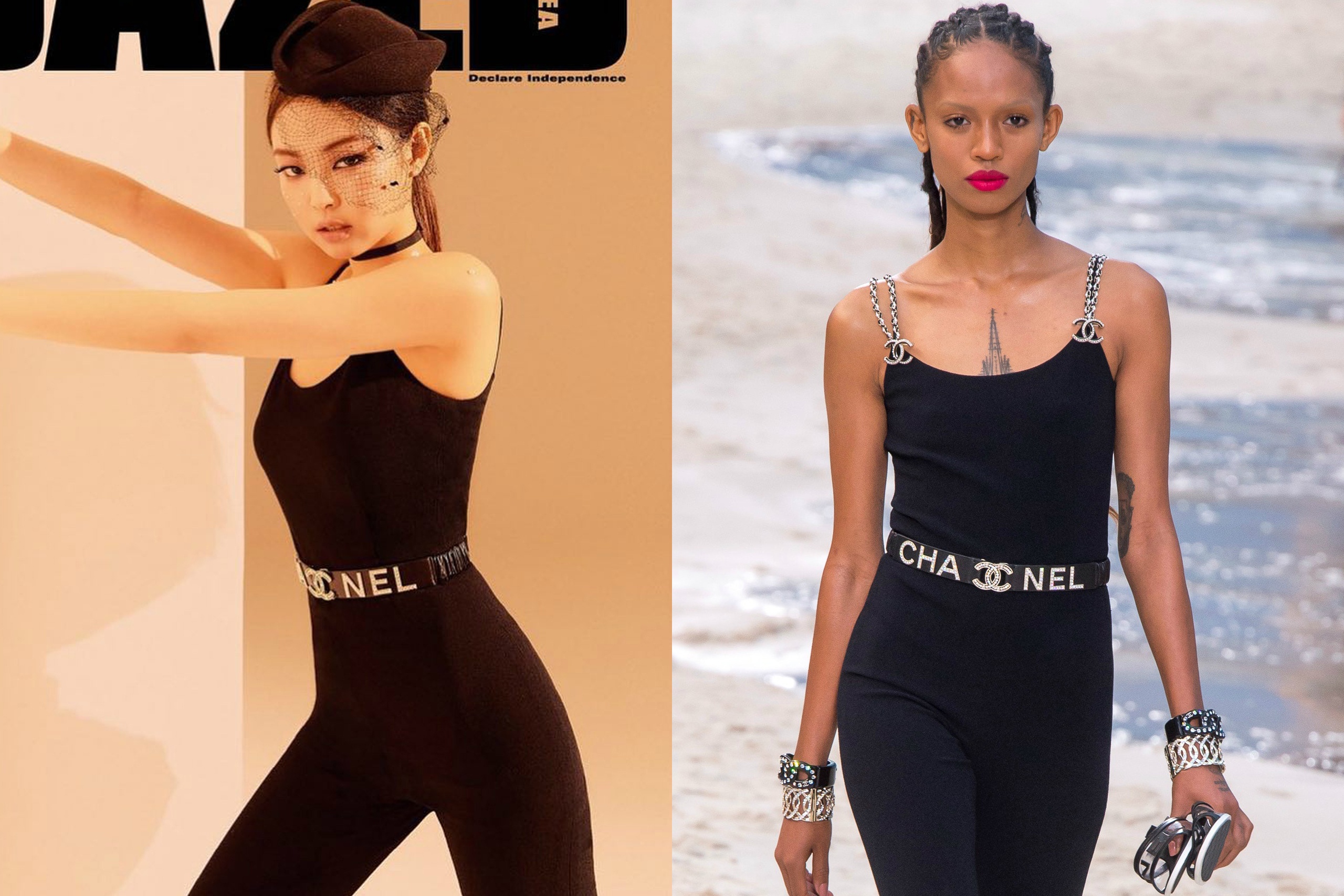 Cung mac do Chanel, Jennie trong cuon hut hon han nguoi mau hinh anh