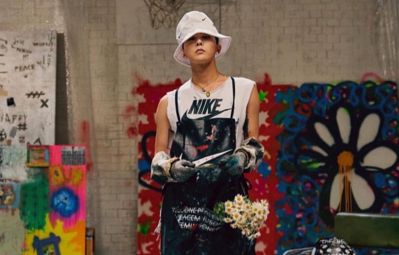 Nho G-Dragon, hoa cuc tro thanh xu huong thoi trang moi hinh anh