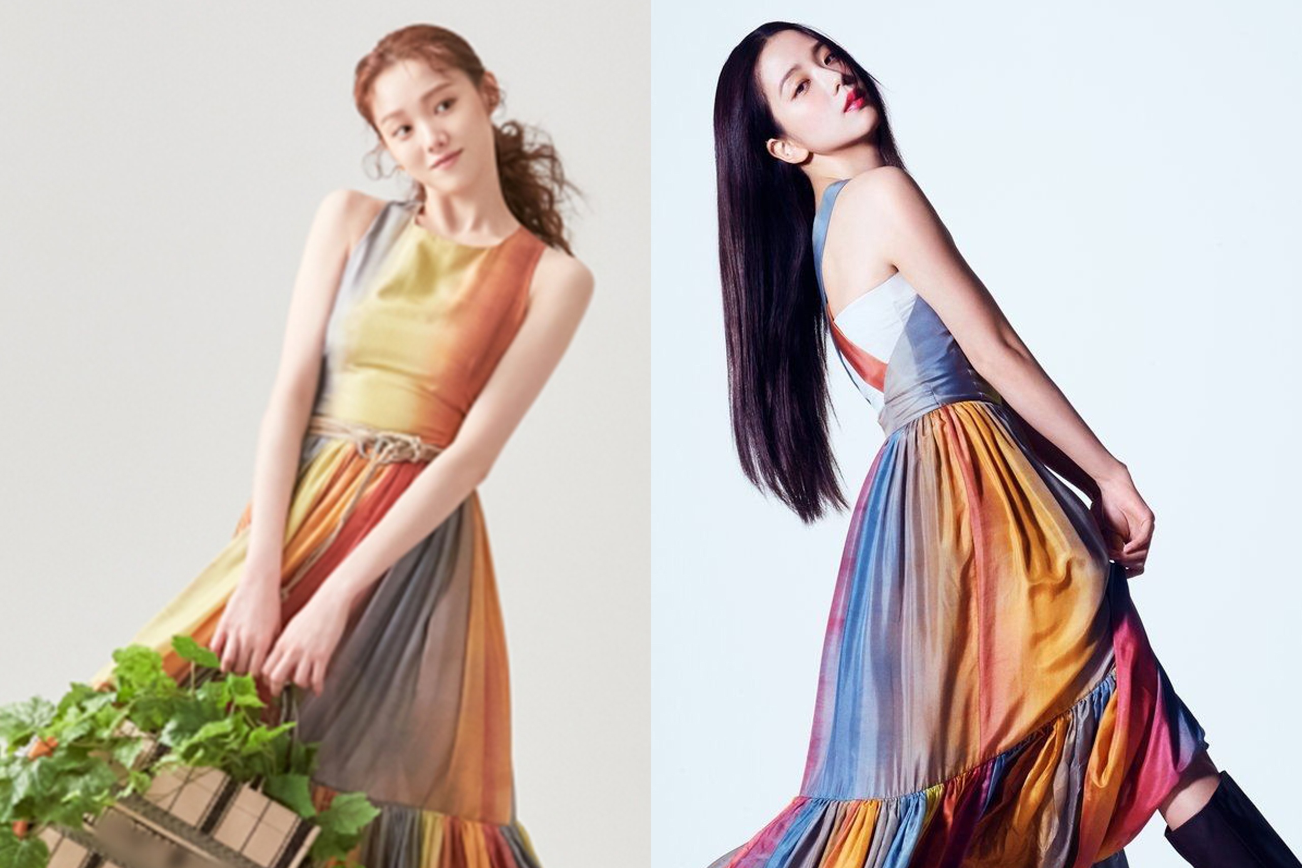 Lee Sung Kyung mac vay Dior giong Jisoo va nhieu my nhan Han hinh anh