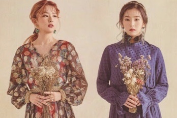 Ve dep sau ong kinh cua Seulgi va Irene hinh anh