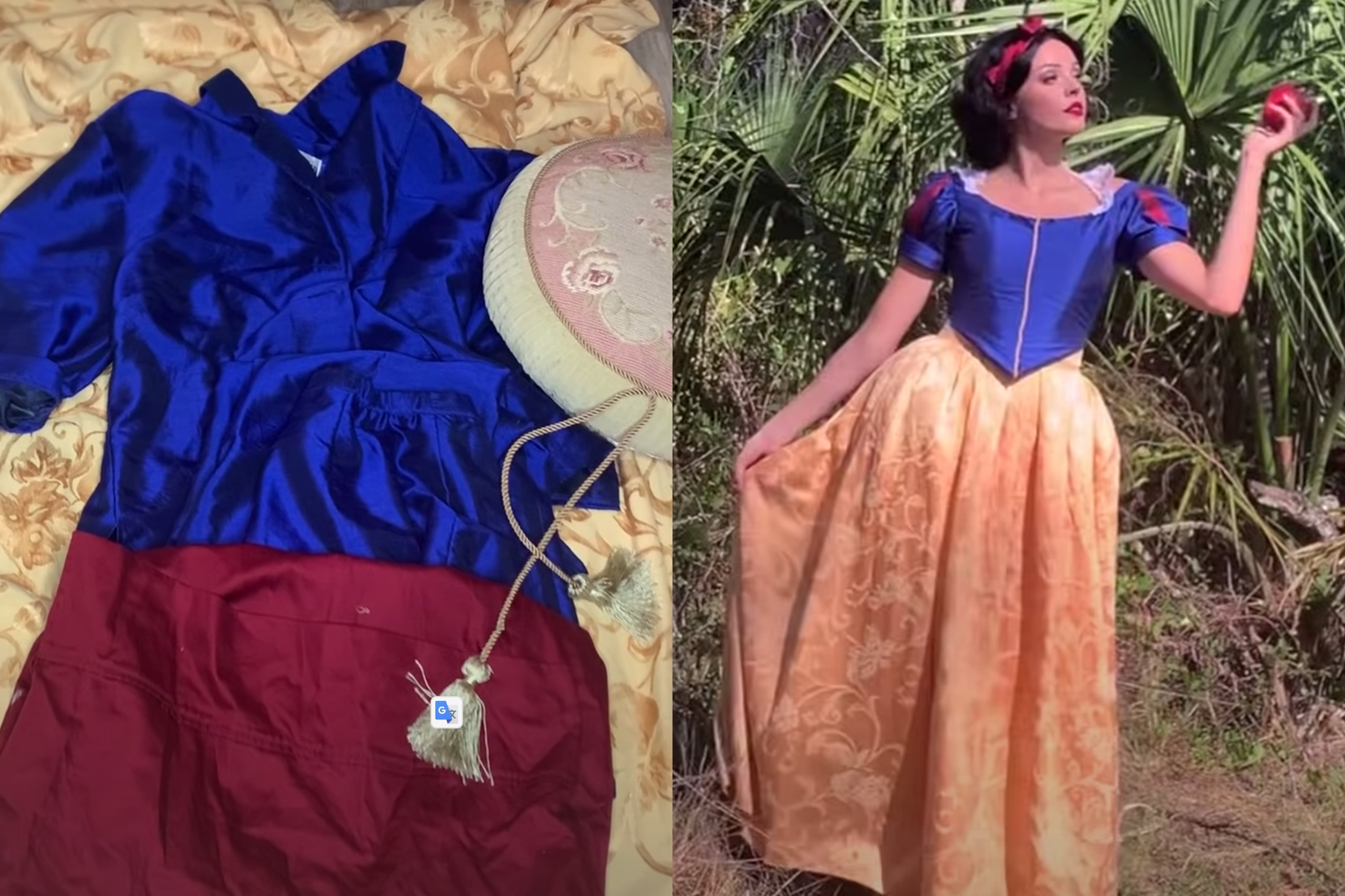 Co gai noi tieng khi dung vai gia re may vay giong Bach Tuyet hinh anh