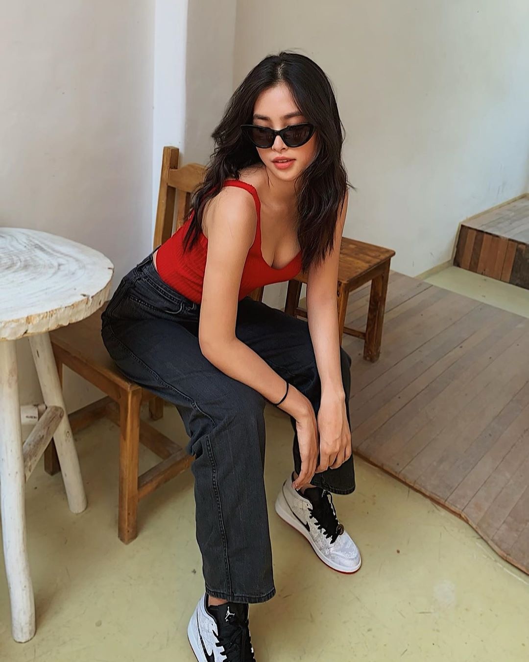 Voc dang can doi cua Tieu Vy anh 2