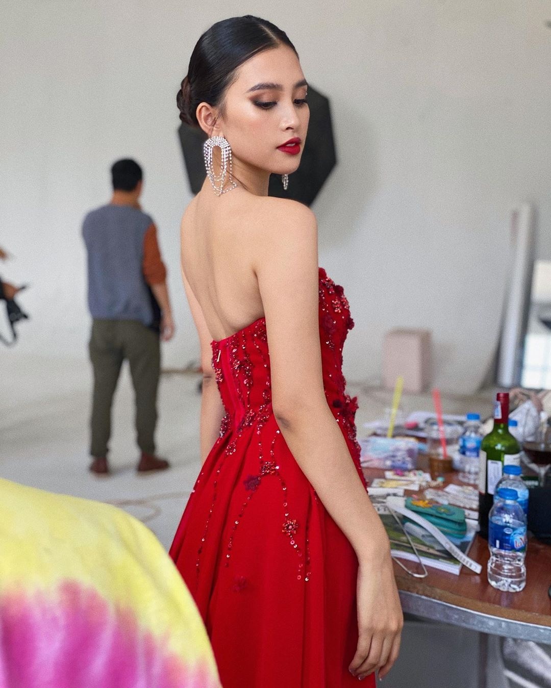 Voc dang can doi cua Tieu Vy anh 8