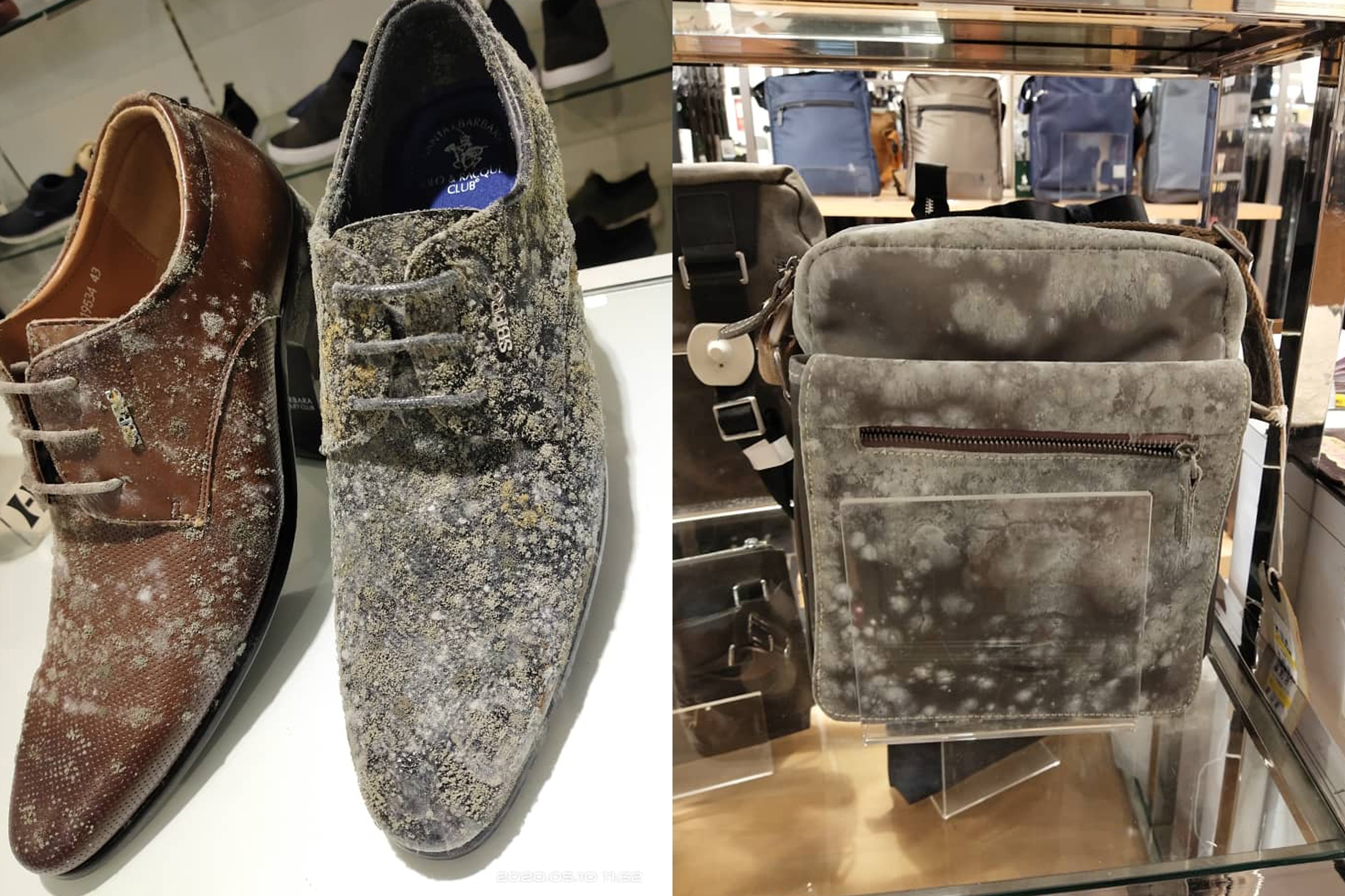 Giay, tui dat do o cua hang moc trang xoa sau 2 thang nghi ban hinh anh