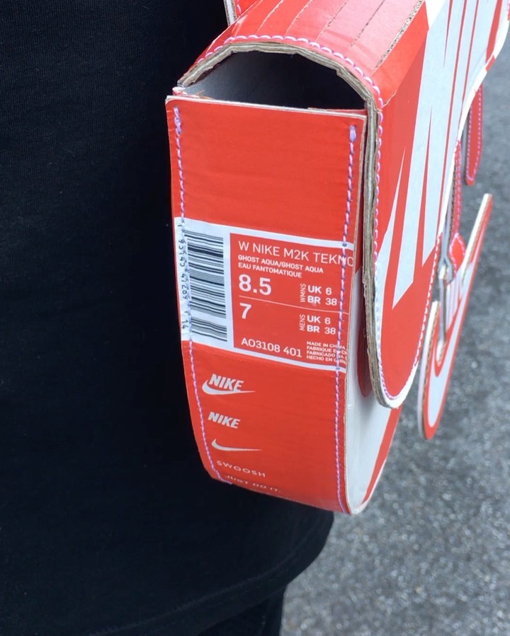 làm túi dior bằng hộp giày nike ảnh 4 lam tui dior bang hop giay nike anh 4