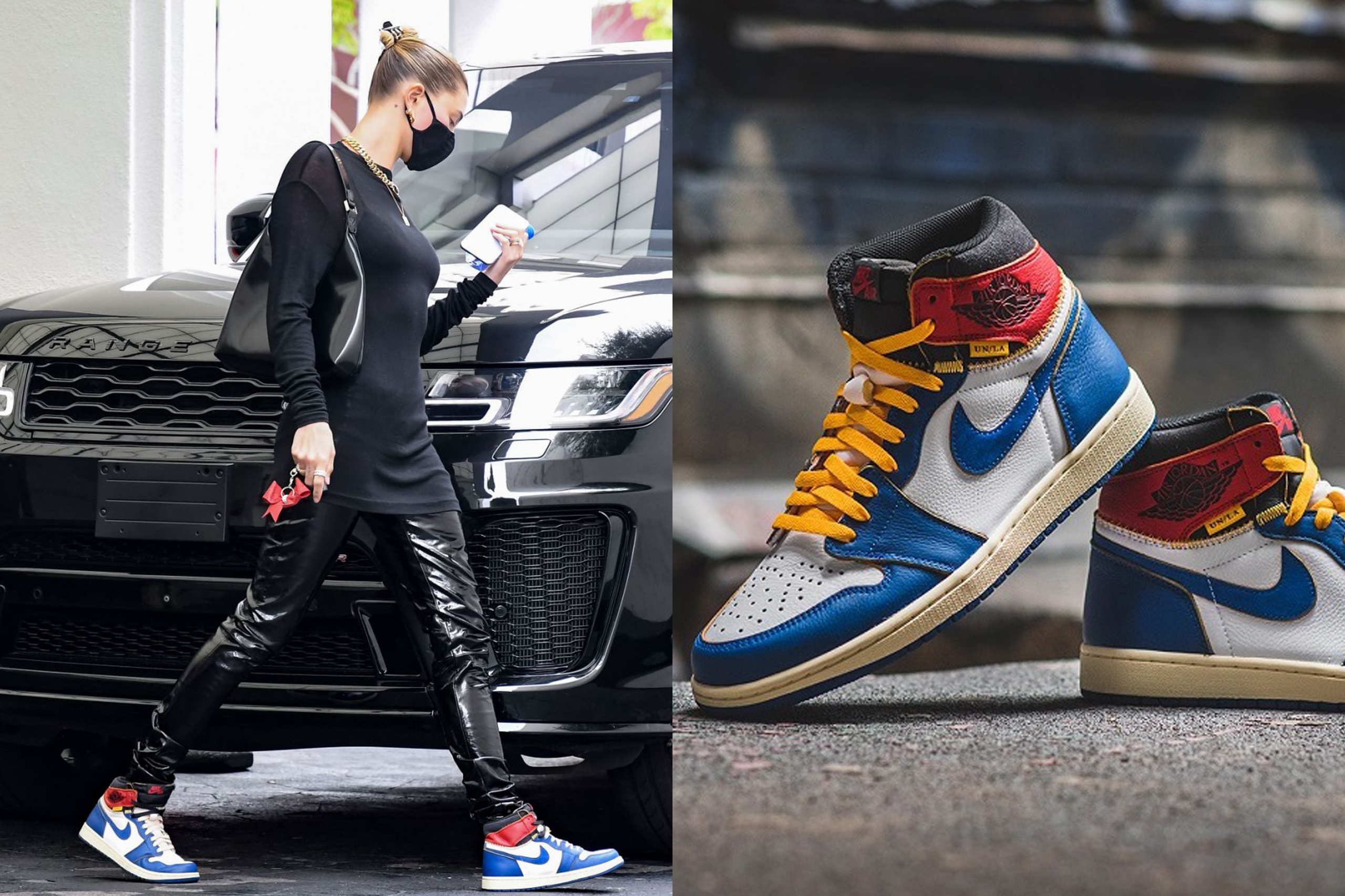 Hailey Bieber xuong pho voi giay Nike hon 1.700 USD hinh anh
