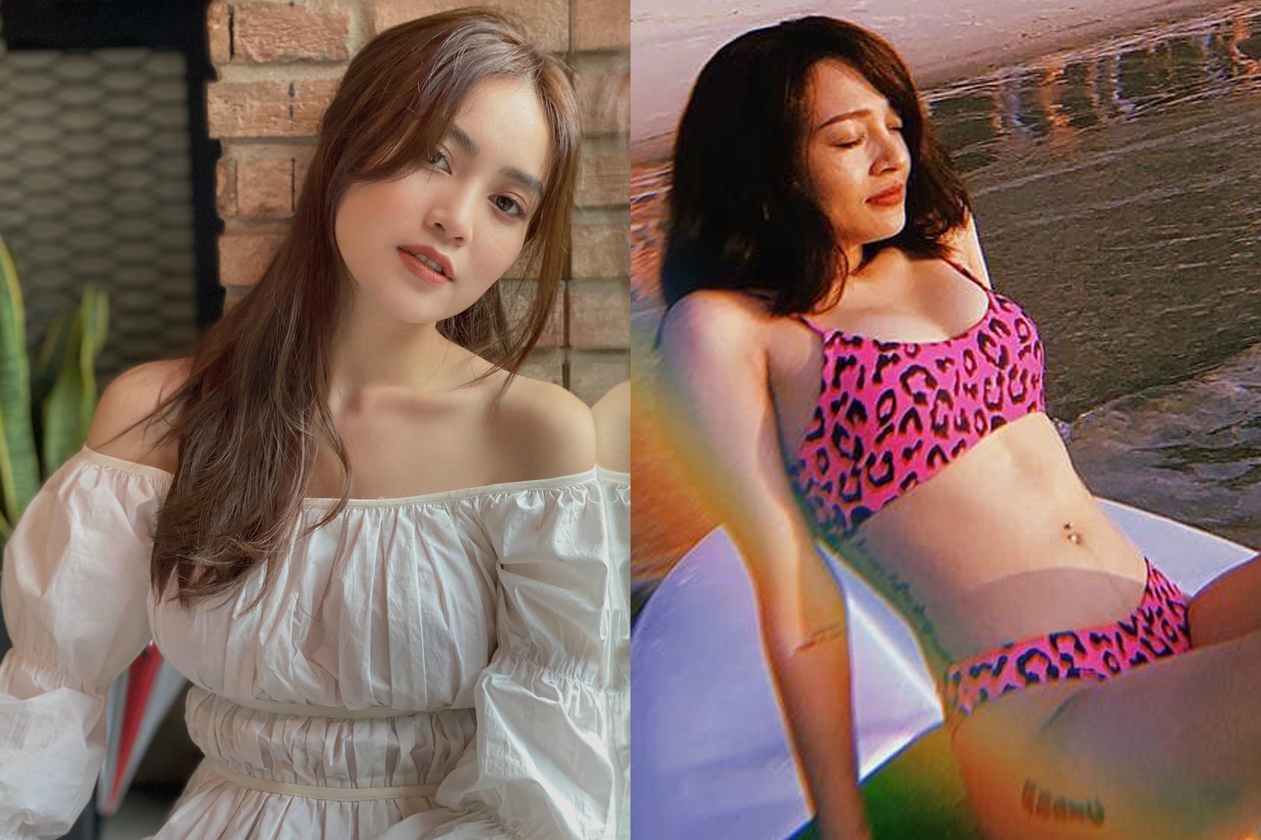 Lan Ngoc dien ao tre vai, Bao Anh khoe dang voi bikini hong hinh anh