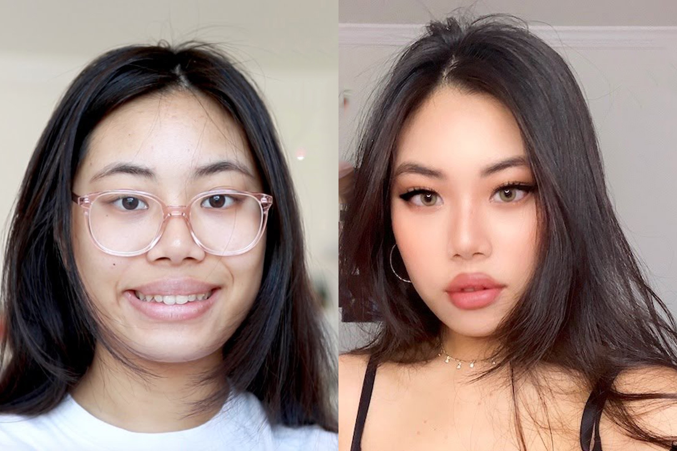 Nang mot sach hoa sexy nho kieu trang diem hinh anh