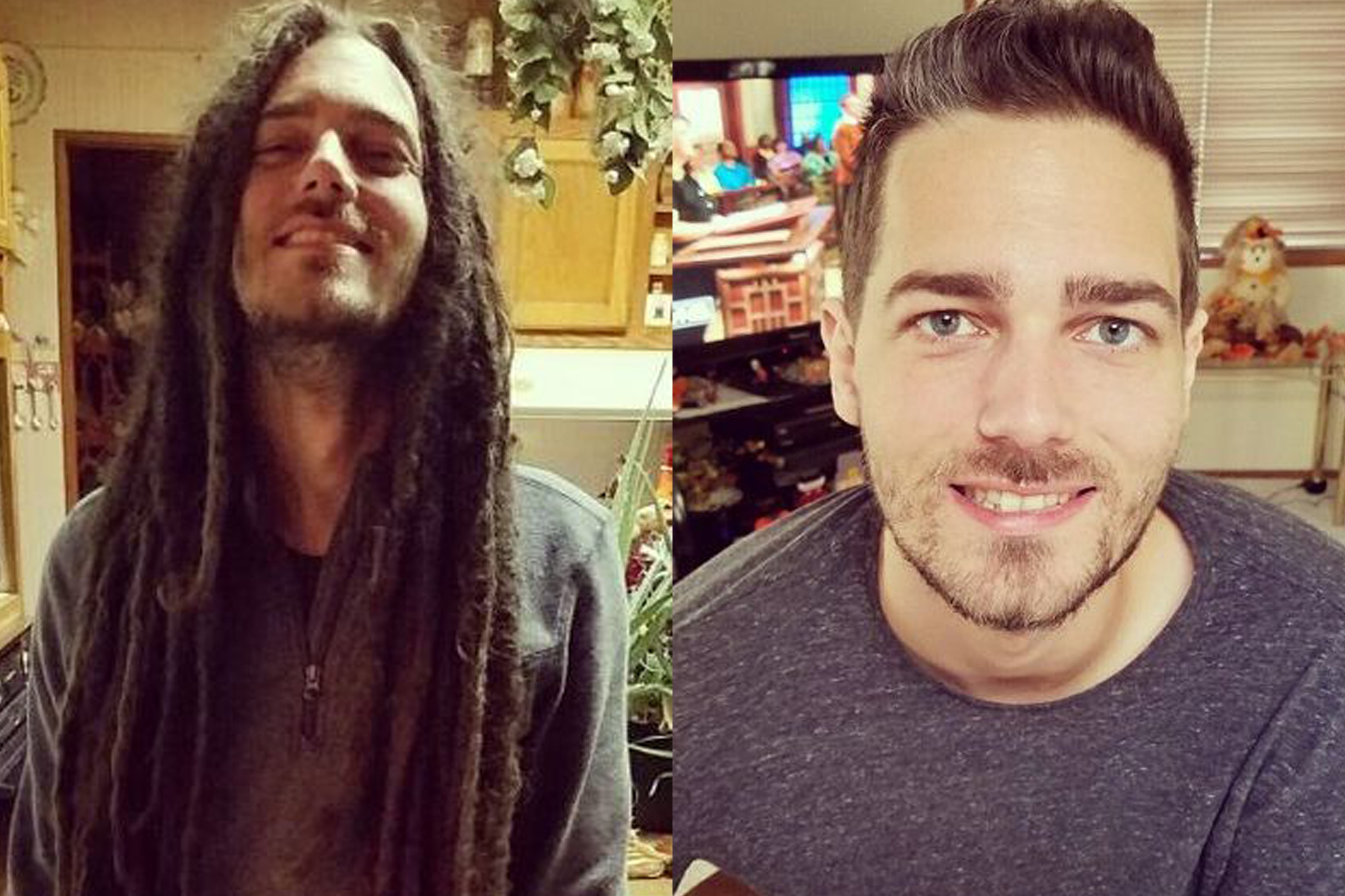 Cac chang trai hoa nam than sau khi cat mai toc nuoi nhieu nam hinh anh