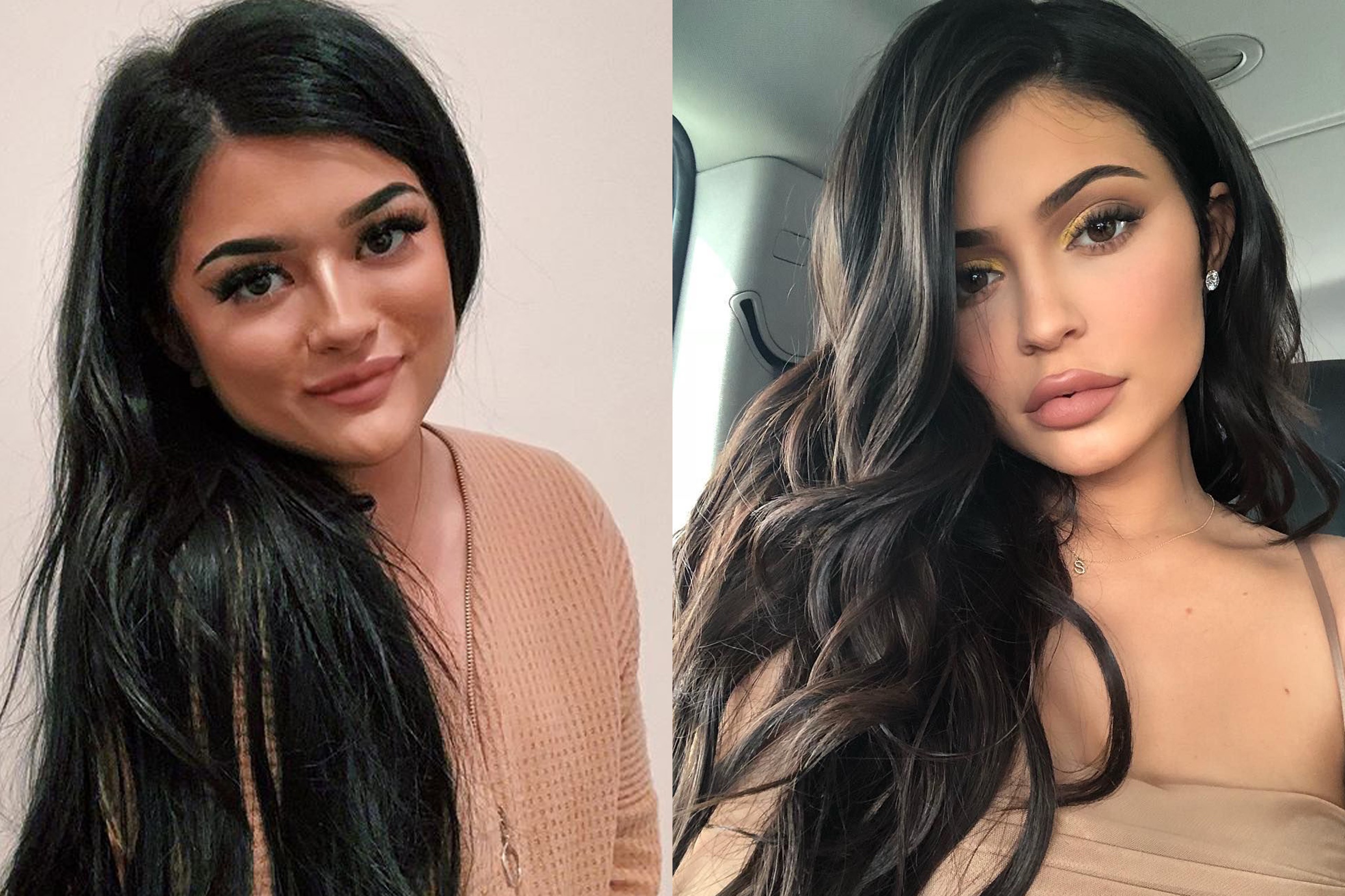 Nu nguoi mau duoc tra 500 USD/buc anh vi giong Kylie Jenner hinh anh