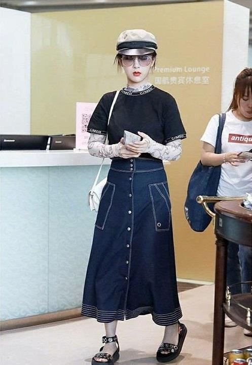 Duong Tu mac vay kem chat luong anh 3