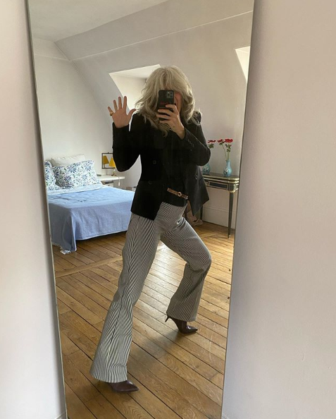 Sophie Fontanel mặc đẹp ở tuổi 57 ảnh 4 Sophie Fontanel mac dep o tuoi 57 anh 4