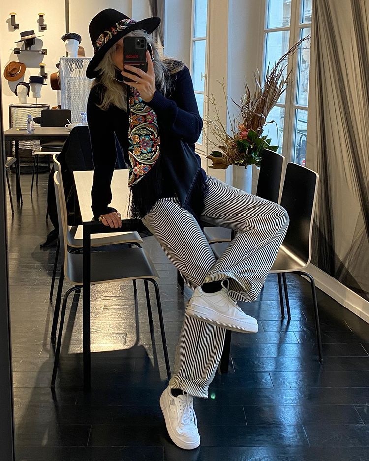 Sophie Fontanel mặc đẹp ở tuổi 57 ảnh 8 Sophie Fontanel mac dep o tuoi 57 anh 8