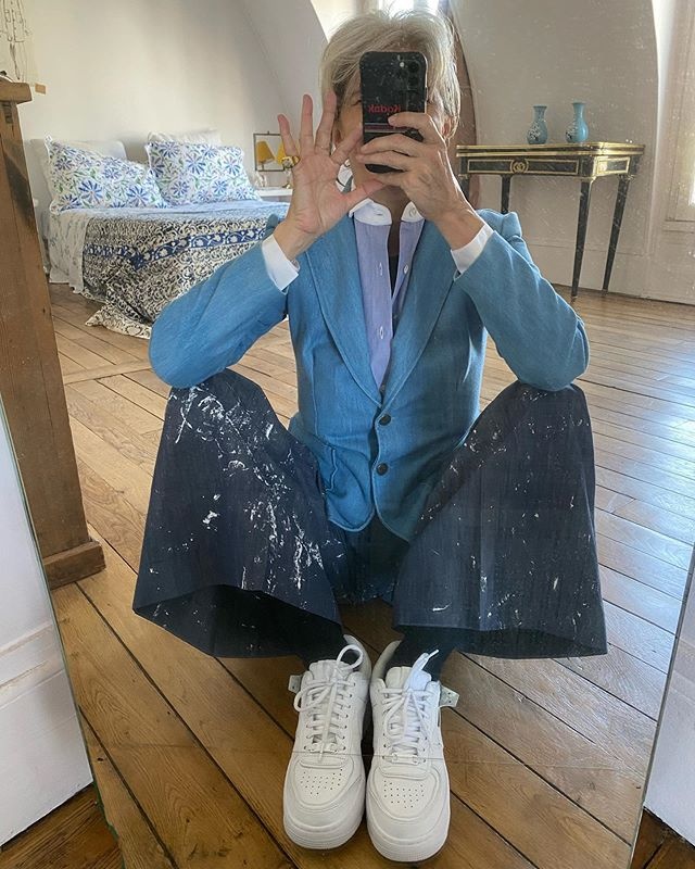 Sophie Fontanel mặc đẹp ở tuổi 57 ảnh 11 Sophie Fontanel mac dep o tuoi 57 anh 11