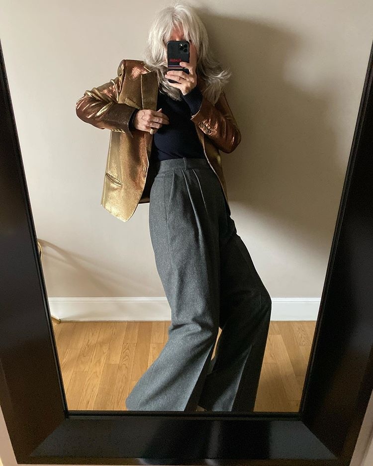 Sophie Fontanel mặc đẹp ở tuổi 57 ảnh 7 Sophie Fontanel mac dep o tuoi 57 anh 7