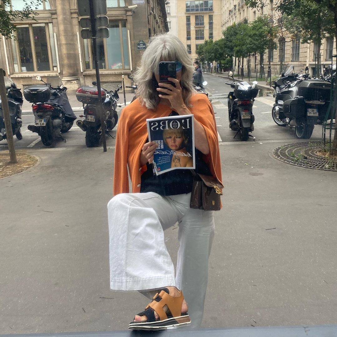 Sophie Fontanel mặc đẹp ở tuổi 57 ảnh 6 Sophie Fontanel mac dep o tuoi 57 anh 6