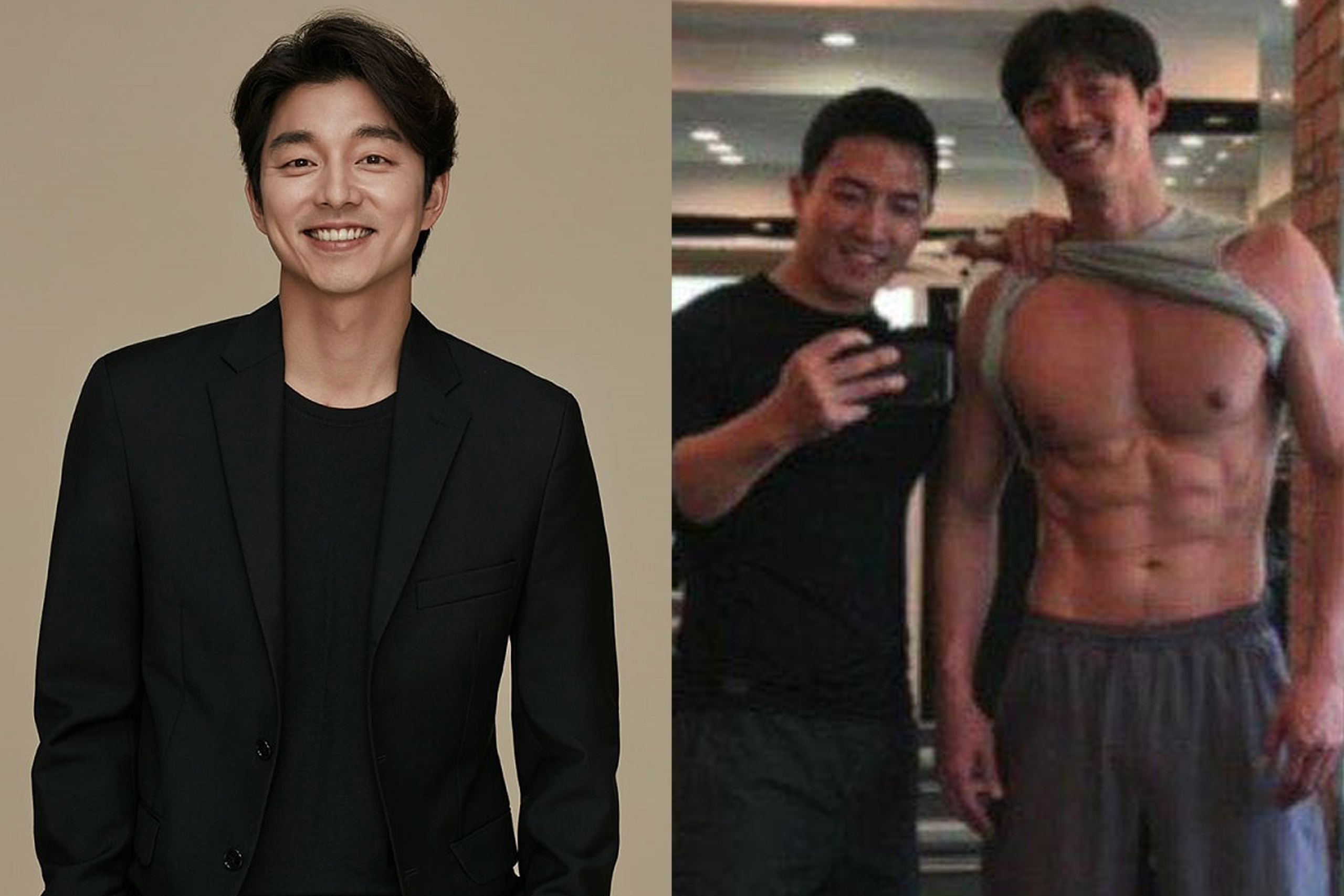 Gong Yoo xay dung co bung 6 mui o tuoi 41 the nao? hinh anh