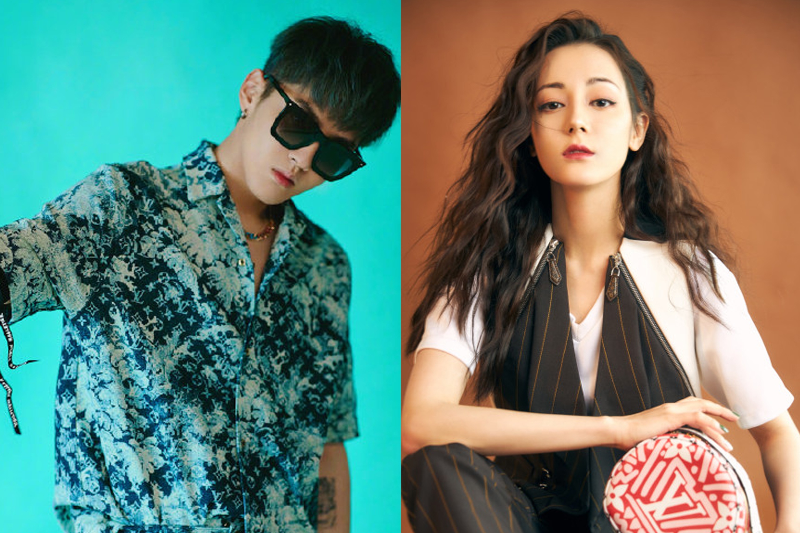 Ngo Diec Pham nhuom toc xanh la, Dich Le Nhiet Ba dien do ke ca tinh hinh anh