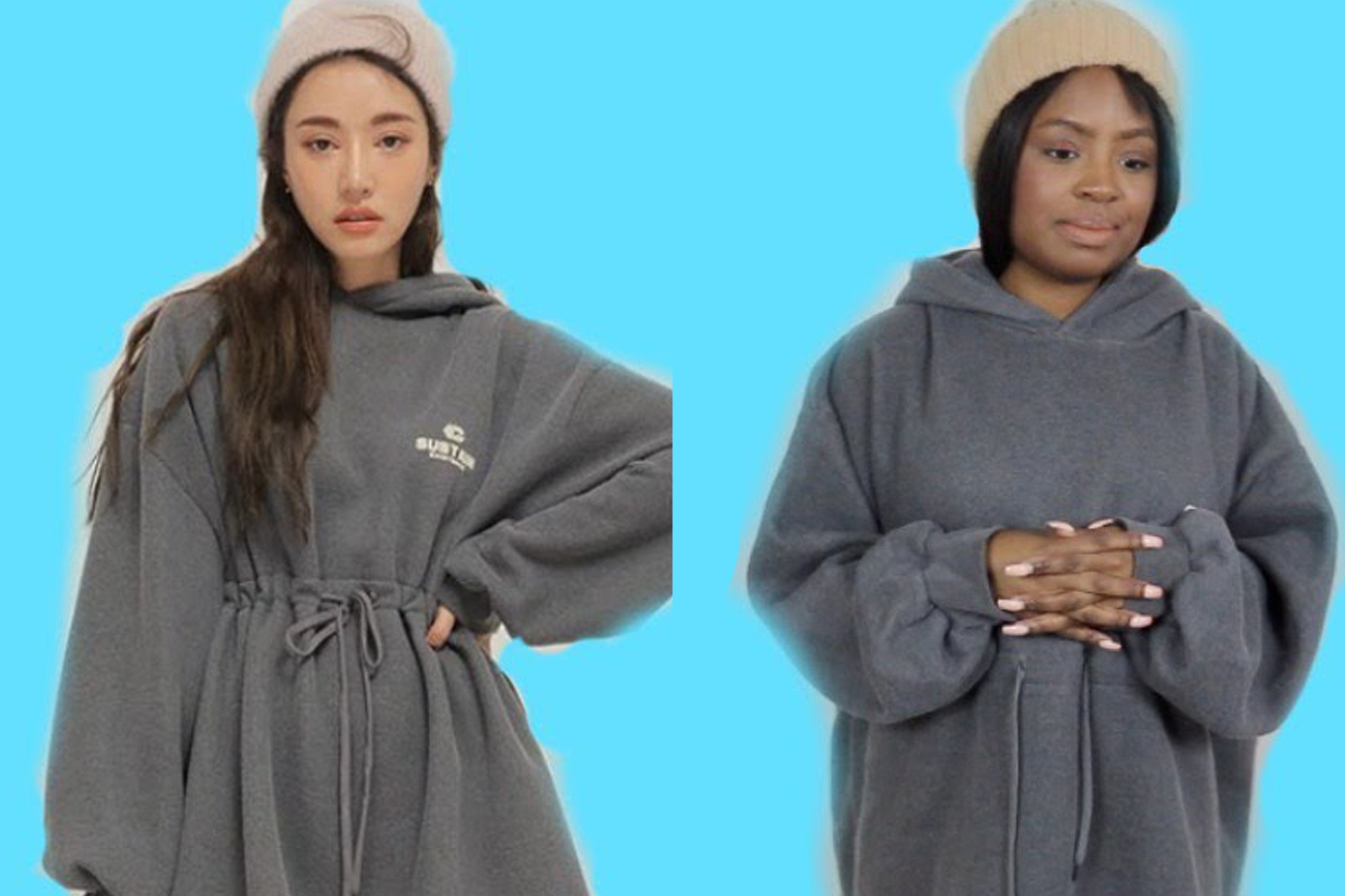 Co gai Tay thu mac quan ao theo phong cach Han Quoc hinh anh