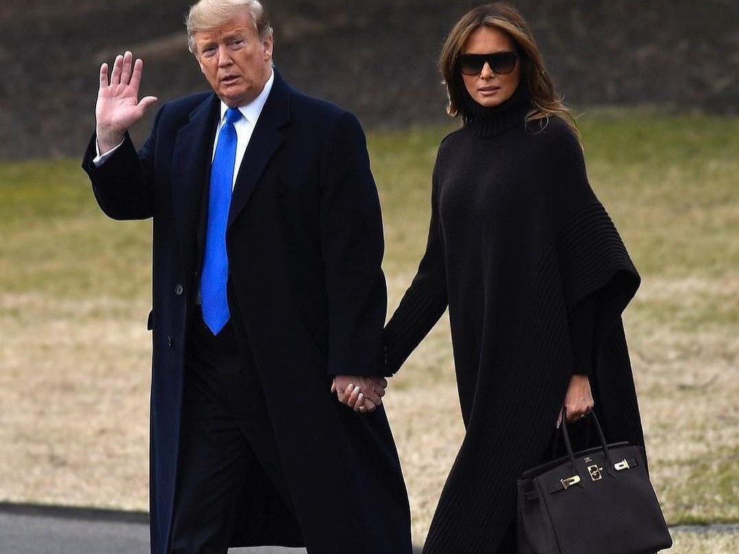 Melania Trump deo tui hermes dat do anh 5