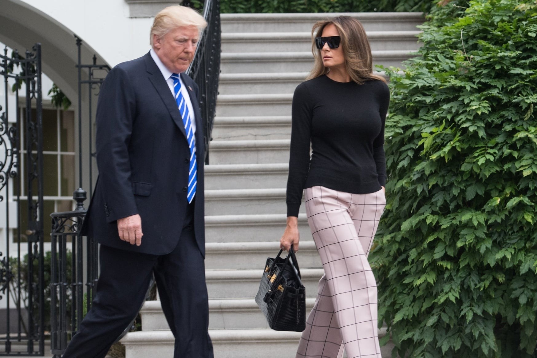 Bo suu tap tui Hermes Birkin dat gia cua Melania Trump hinh anh
