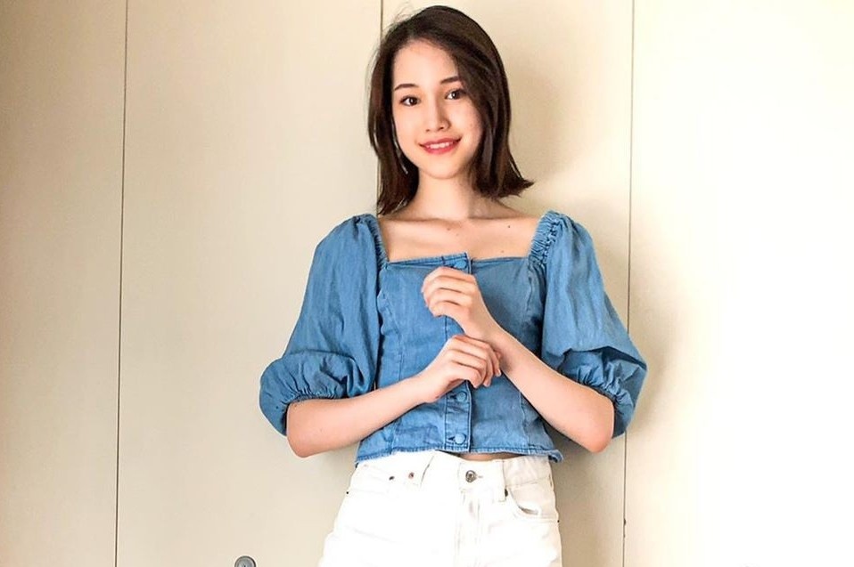 Thoi trang doi thuong cua Hoa hau Trai Dat Nhat Ban hinh anh