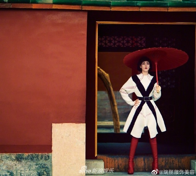 tạo hình lạ của địch lệ nhiệt ba ảnh 11 tao hinh la cua dich le nhiet ba anh 11