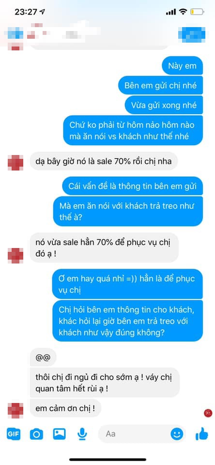 bi duoi kheo khi mua hang online anh 2