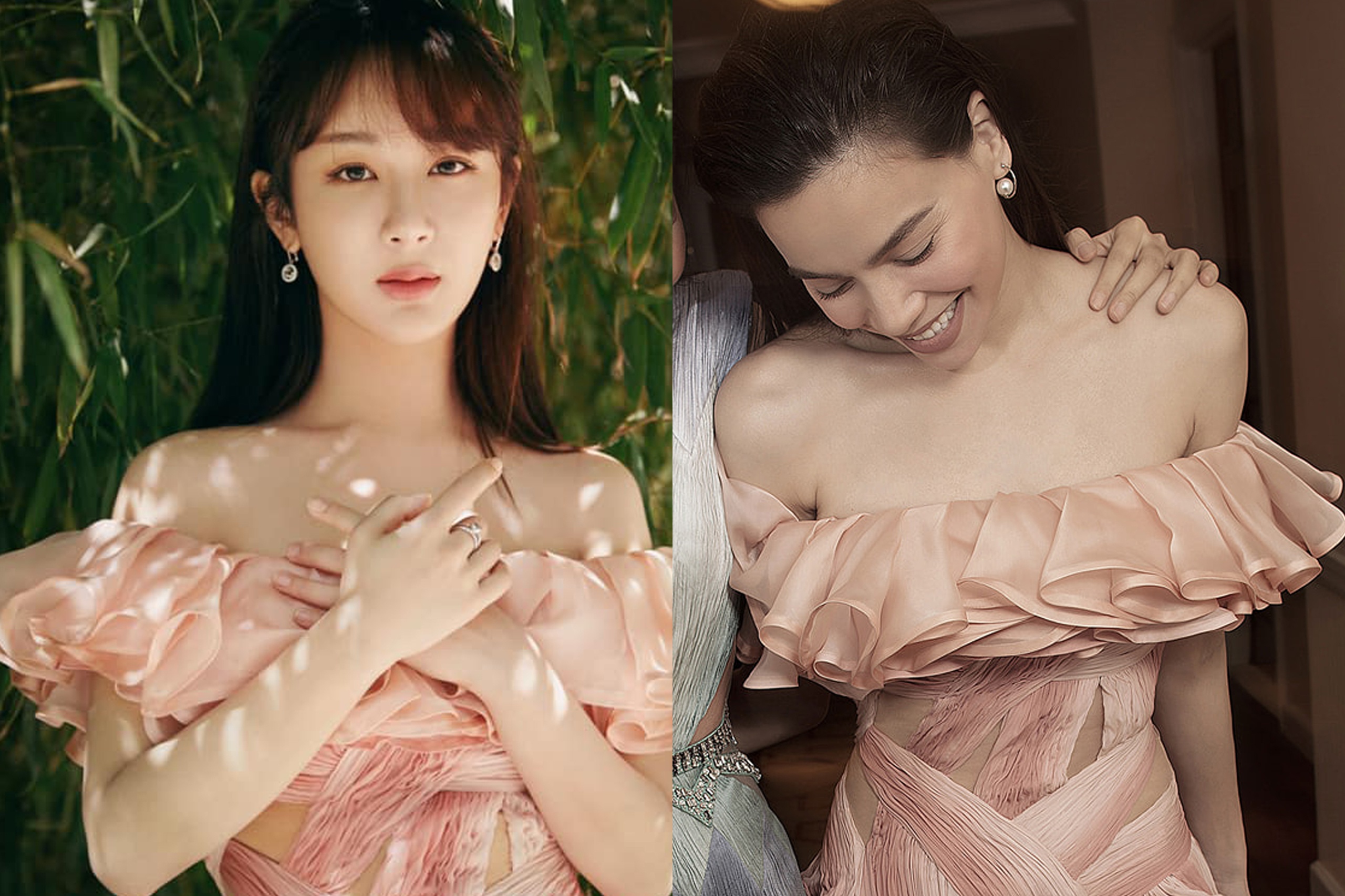 Duong Tu mac vay giong Ho Ngoc Ha hinh anh