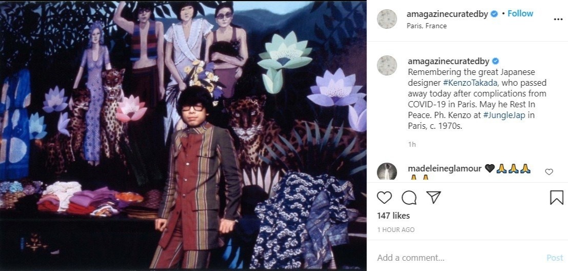 kenzo takada qua đời do covid 19 ảnh 2 kenzo takada qua doi do covid 19 anh 2